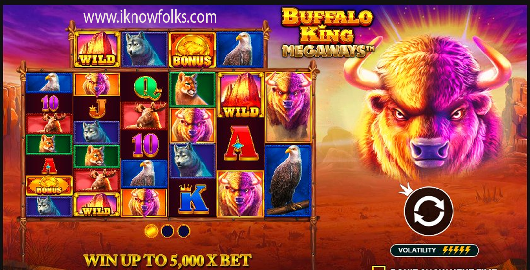 Buffalo King Fitur Free Spins yang Menggila di Dollartoto